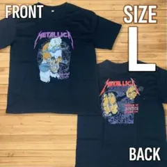 新品未使用品☆メタリカ バンドTシャツ サイズL 黒 ブラック ロックTシャツ