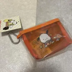 サンリオ　ナガノ　ミニクリアポーチ　ポチャッコ