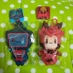 ハズビンホテル　おすわりマスコット　ヴォックス　アラスター　セット　ぬいぐるみ