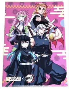 【新品未使用】鬼滅の刃 ジョイフル クリアファイル 煉獄 宇髄 蜜璃 時透