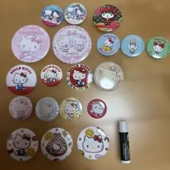 ハローキティ　缶バッジ　まとめ売り　サンリオ