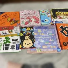 キャラクター ハンドタオルセット　8枚