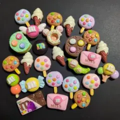 M＆M エムアンドエムズ デコレーションパーツ デコパーツ まとめ売り