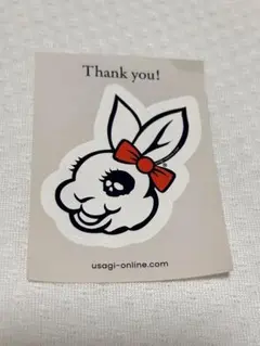 ウサギオンライン　ステッカー
