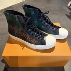 Louis Vuitton ハイカットスニーカー チェック柄のサムネイル
