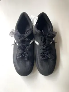 GU リボン スニーカー ブラック XLサイズのサムネイル