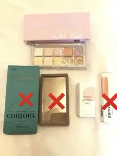 韓国メイクアップコスメ2個セット