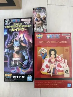ワンピース ワールドコレクタブルフィギュア 3種セットのサムネイル