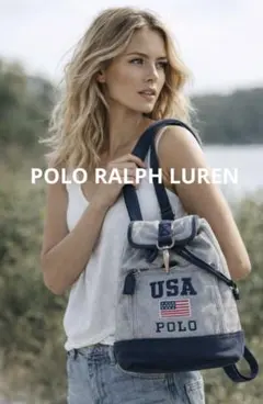 希少 90's ポロラルフローレン バックパック