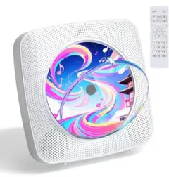 CDプレーヤー CD無線受信/送信 内蔵スピーカー デスクトップ&壁掛け式