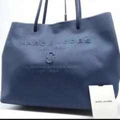【最終お値下げ】MARC JACOBS トート レディース　A4 ネイビー
