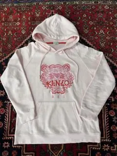 山*貴様 KENZO ピンク 虎刺繍 パーカー　Mサイズのサムネイル