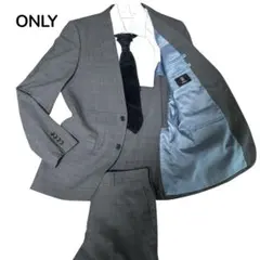 美品☆ONLY セットアップ　グレンチェック　180A