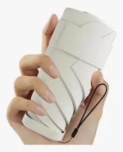 ✨新品✨　ホワイト 晴雨兼用折りたたみ傘　日傘　折りたたみ傘