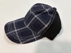XXIO チェック柄のフランネルキャップ