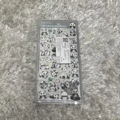 【新品】ボンボンドロップシール パンダ アニマル 動物 うるちゅる 3D 立体