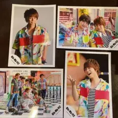 【公式写真】北山宏光(Kis-My-Ft2) 生写真 4枚セット 〈シャラサマ〉
