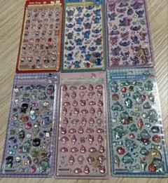 ボンボンドロップシール 6枚セット