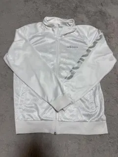 adidas NEO ホワイト ジャージジャケット L