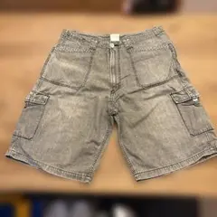 マスターピース　デニム　ハーフパンツ　XL 00s 裏原宿のサムネイル
