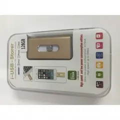 USBメモリ 128GB gold☆Apple風☆iPhone対応