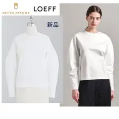 新品★ユナイテッドアローズ ロエフ コットン クロップド クレセントスリーブ