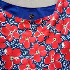 ハンドメイド　花柄ワンショルダーバッグのサムネイル