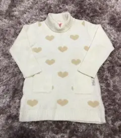 Kiss Drop♡ハート柄ワンピース♡100