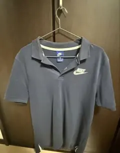 NIKE ポロシャツ ネイビー Mサイズ