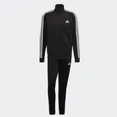 【2XL】adidas上下セット　スリーストライプス　黒