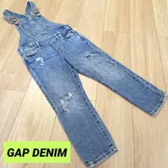 GAP DENIM/ギャップデニム ジーンズ ダメージ加工オーバーオール 120