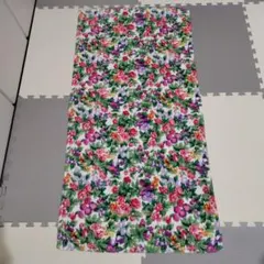 【水通しのみ】MARIO VALENTINO 花柄バスタオル
