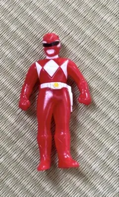 恐竜戦隊ジュウレンジャー　ティラノレンジャー　ソフビ人形　レトロ