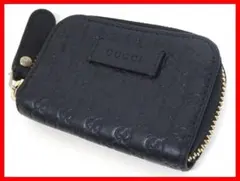 GUCCI　マイクログッチシマ GGパターン コインケース　中古　Mイ-495