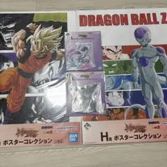 ドラゴンボールZ 一番くじ ポスター アクリルスタンド メタルプレート