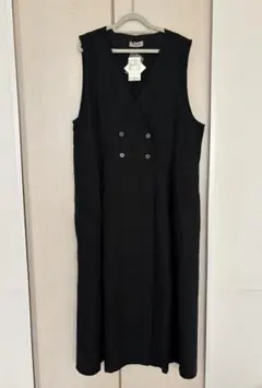 新品タグ付き　【Samansa Mos2】接触冷感　お出かけジレワンピース