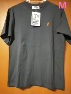 新品タグ付☆miffyミッフィー70周年☆本体綿100% 半袖Tシャツ グレーМのサムネイル