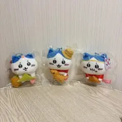 新品未開封タグ付き　ちいかわ　ご当地マスコット　ハチワレ　伏見稲荷　恐竜　八ツ橋