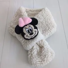 美品！ミニーマウス ♡フリースマフラー ♡キッズ用