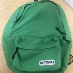 OUTDOOR リュック ハート ドット柄 グリーンダカラのサムネイル