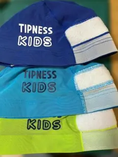TIPNESS KIDS 水泳帽 3枚セット Lサイズ