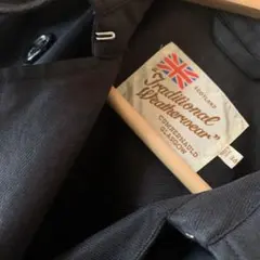 レア！リネン黒トレンチ☆Traditional Weatherwear定価7万円のサムネイル