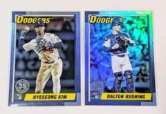 2025 Topps Update キム・ヘソン ダルトン・ラッシング