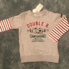 【ミキハウス/DOUBLE.B】110サイズ長袖