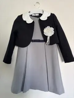 CHOPIN deux フォーマルワンピース グレー 120cm
