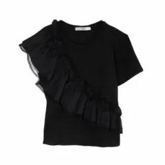 エイミーイストワール フリルドッキングTシャツ