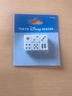希少　ディズニーリゾート　ミッキーフェイス柄　サイコロ　ミッキーバンドシール⑪A