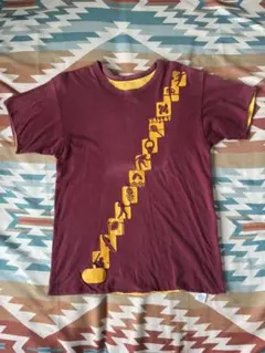 極美品！70s チャンピオン リバーシブルTシャツ Lサイズ 紺✕黄 