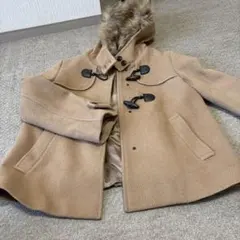 KUMIKYOKU ベージュ ダッフルコート サイズ3