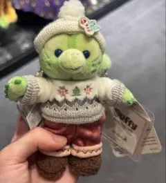 香港ディズニー 冬日　オルメルぬいぐるみキーチェーン